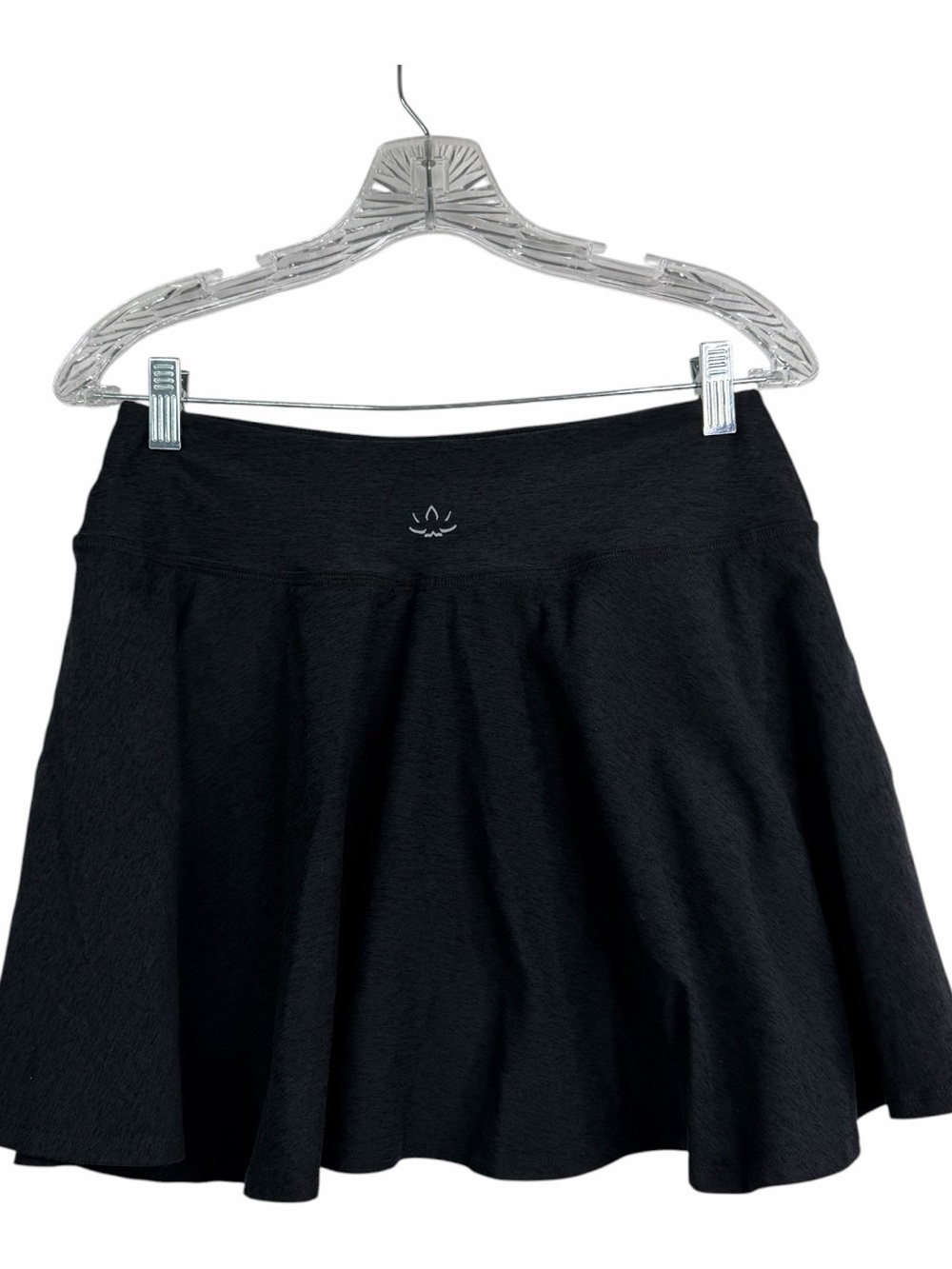 Beyond Yoga Spaced Tie Breaker Circle Tennis Skort Womens Large Gray Skirt Golf